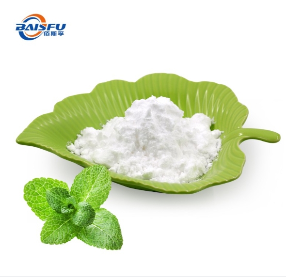 Mint-scented L-Menthyl lactate, used as a cooling agent in cosmetics and daily chemicals