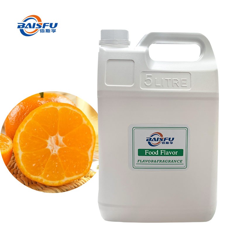 Pure Orange Oil Flavor Concentrate – Ideal for Candy, Ice Cream, and Food Manufacturing