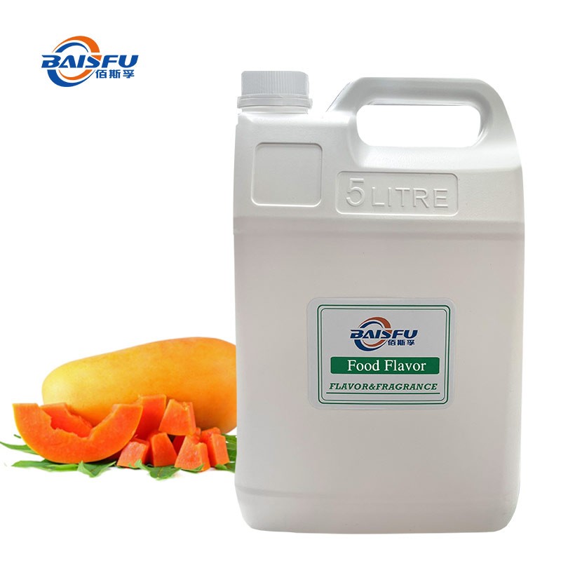 Natural Ingredients Papaya Flavor for Food and Beverage Applications, Providing a Refreshing, Exotic Taste 