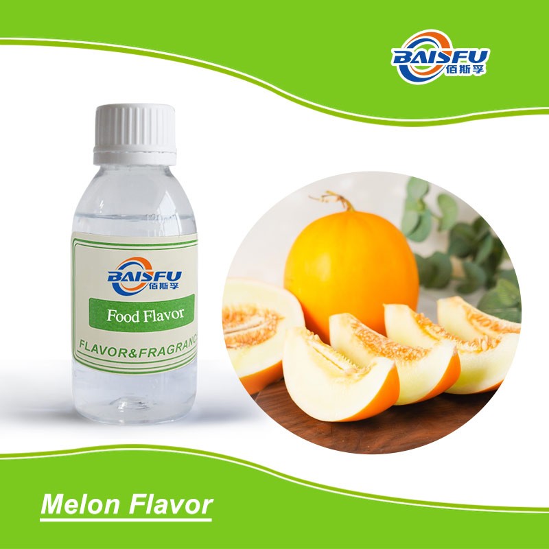 High Quality Melon Flavor Food Additive Water Soluble Liquid for Drinks Candy Bakery Dairy Snacks