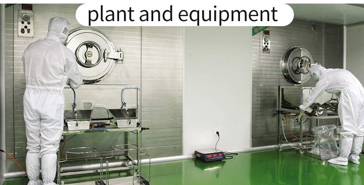 GMP clean room packing line for WS-series cooling agent powders
