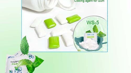 Cooling agent WS-5 for chewing gum - engineering the 30-minute cooling wave